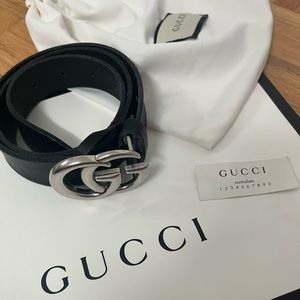 Gucci GG Marmont leather belt